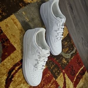 Nike All-White Low-Top Sneakers